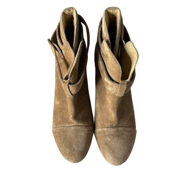 Rag & Bone Harrow Suede Boot Camel Size 8 - Picture 2 of 6